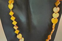 Sunrise Glow Mother of Pearl Necklace