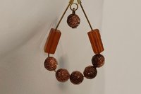Radiant Dawn Sunstone Earrings