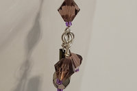 Plum Blossom Swarovski Earrings