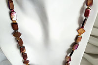 Enchanting Shimmer Mother of Pearl Necklace
