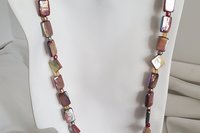 Enchanting Shimmer Mother of Pearl Necklace