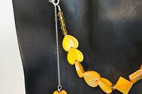 Sunrise Glow Mother of Pearl Necklace