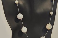 Stellar Radiance Quartz Sphere Necklace