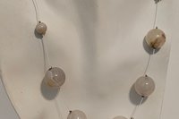 Stellar Radiance Quartz Sphere Necklace
