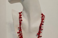 Scarlet Flames Red Coral Set