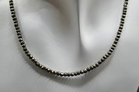 Magnetic Golden Pyrite Necklace