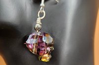 Halloween Crystal Skull Earrings