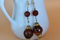 Radiant Horizonal Agate Earrings