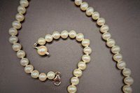 Timeless Elegance White Cultured Freshwater Pearl Necklace
