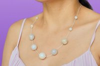 Stellar Radiance Quartz Sphere Necklace