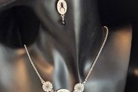 Halloween Spider Design Necklace and Earrings Jewelry Set for Women