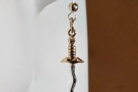 Sterling Dagger Earrings for Men or Women