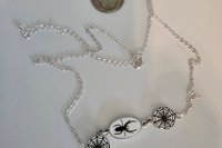 Halloween Spider Design Necklace and Earrings Jewelry Set for Women