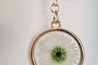 Resin Daisy Earrings