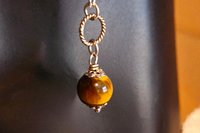 Golden Tigers Eye Earrings