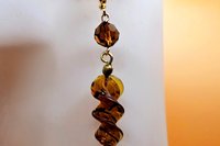 Tortoise Swirl Earrings