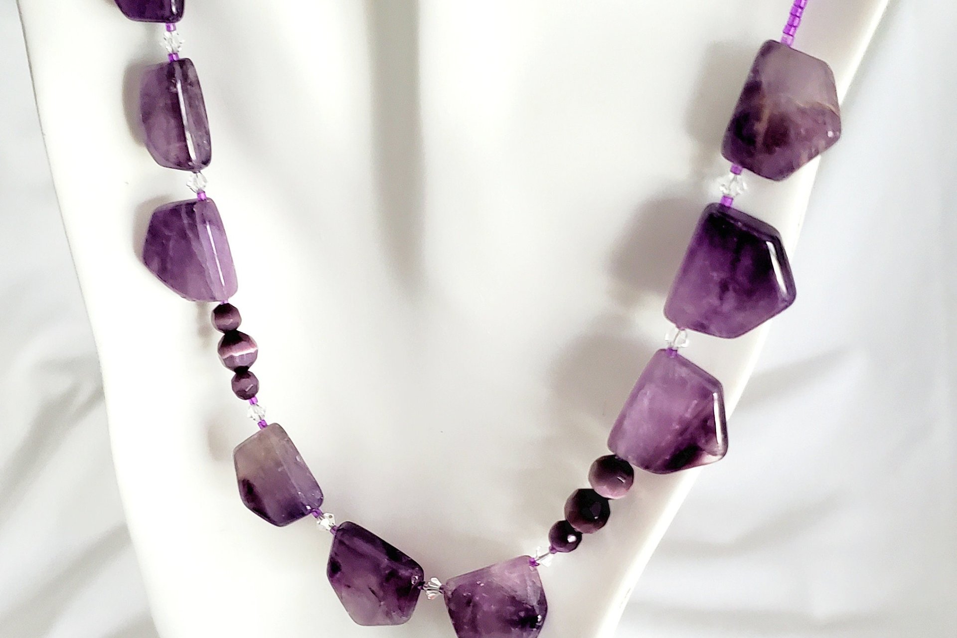 Lavender Dreams Amethyst Necklace