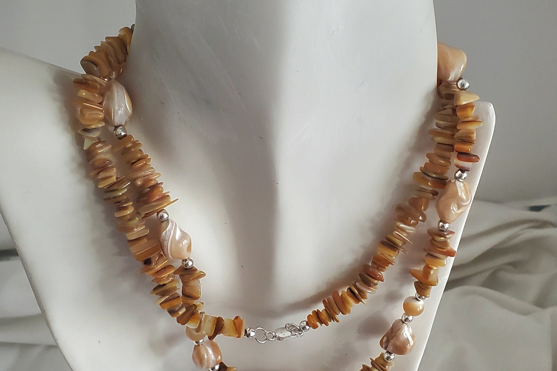 Seashimmer Serenade Mother-of-Pearl Necklace