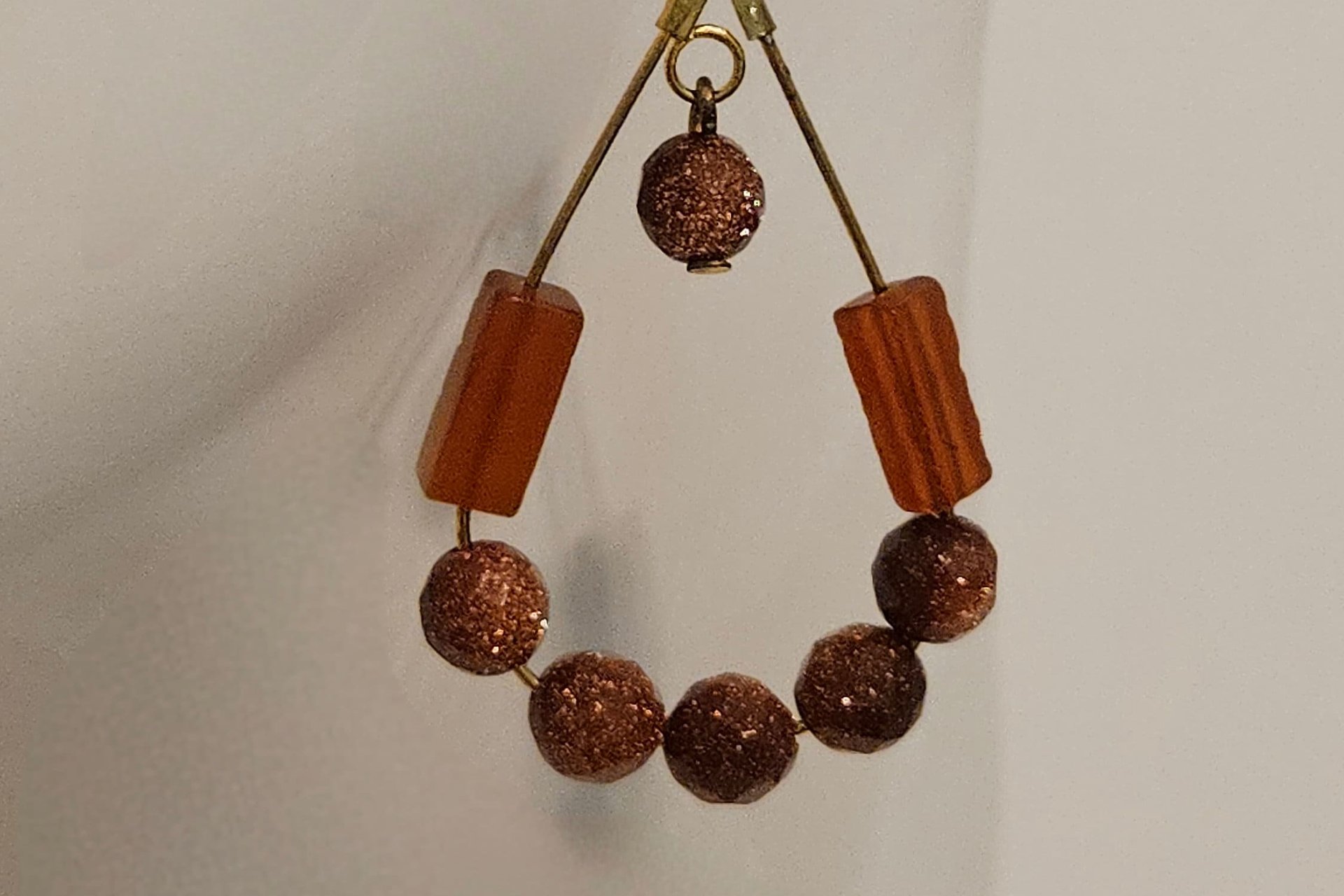 Radiant Dawn Sunstone Earrings