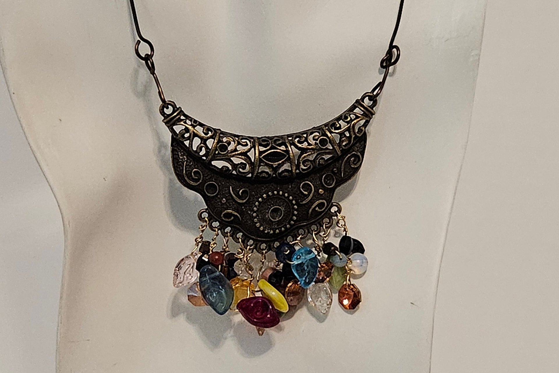 Aurora Cascade Choker Necklace