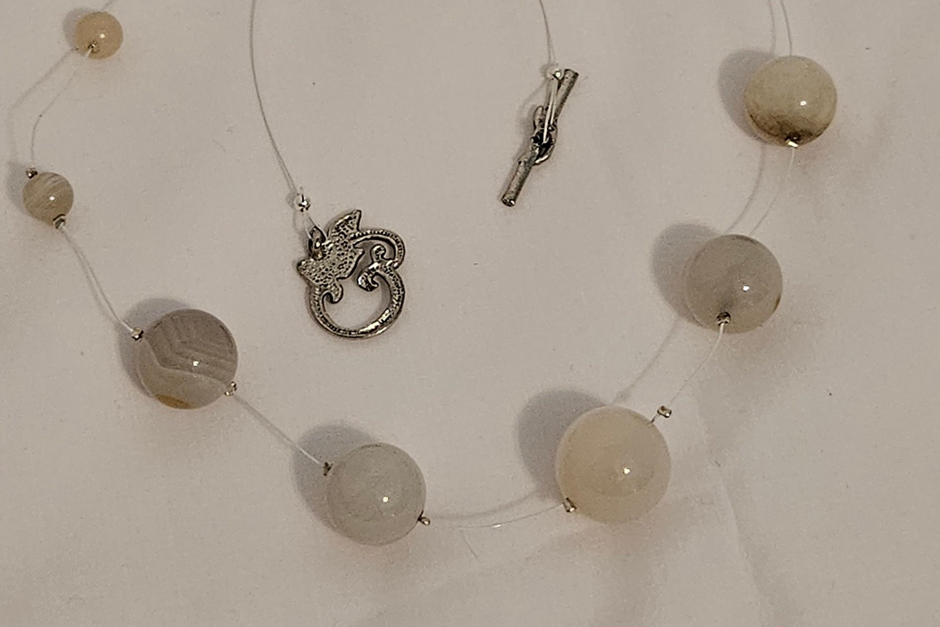 Stellar Radiance Quartz Sphere Necklace