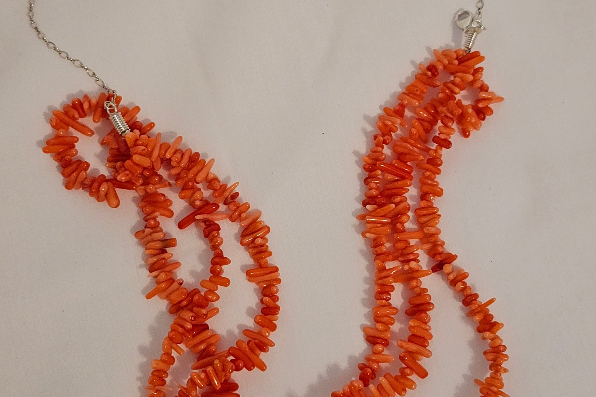 Ember Glow Cupolini Coral Necklace