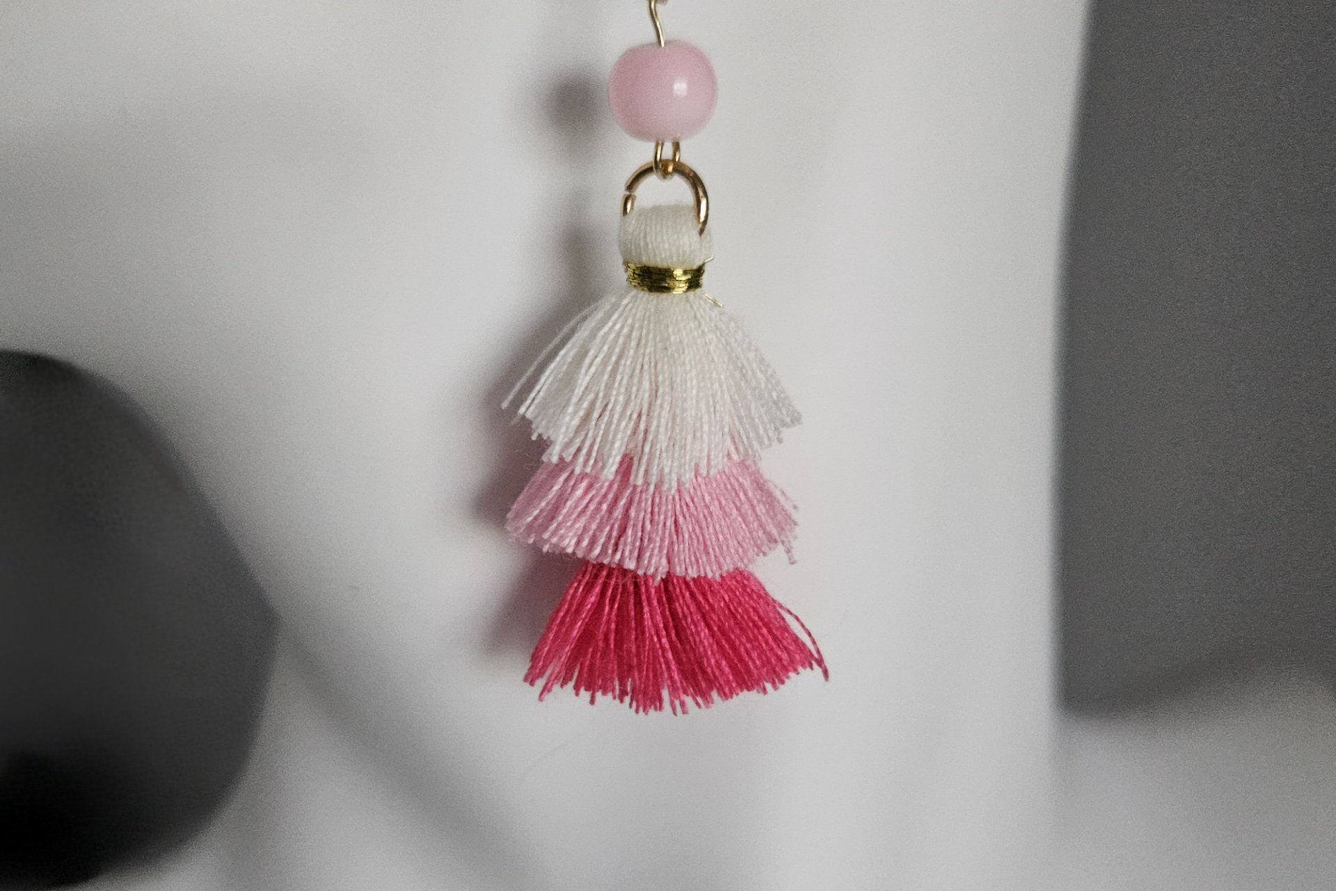 Boho Tassel Treasure Earring Set