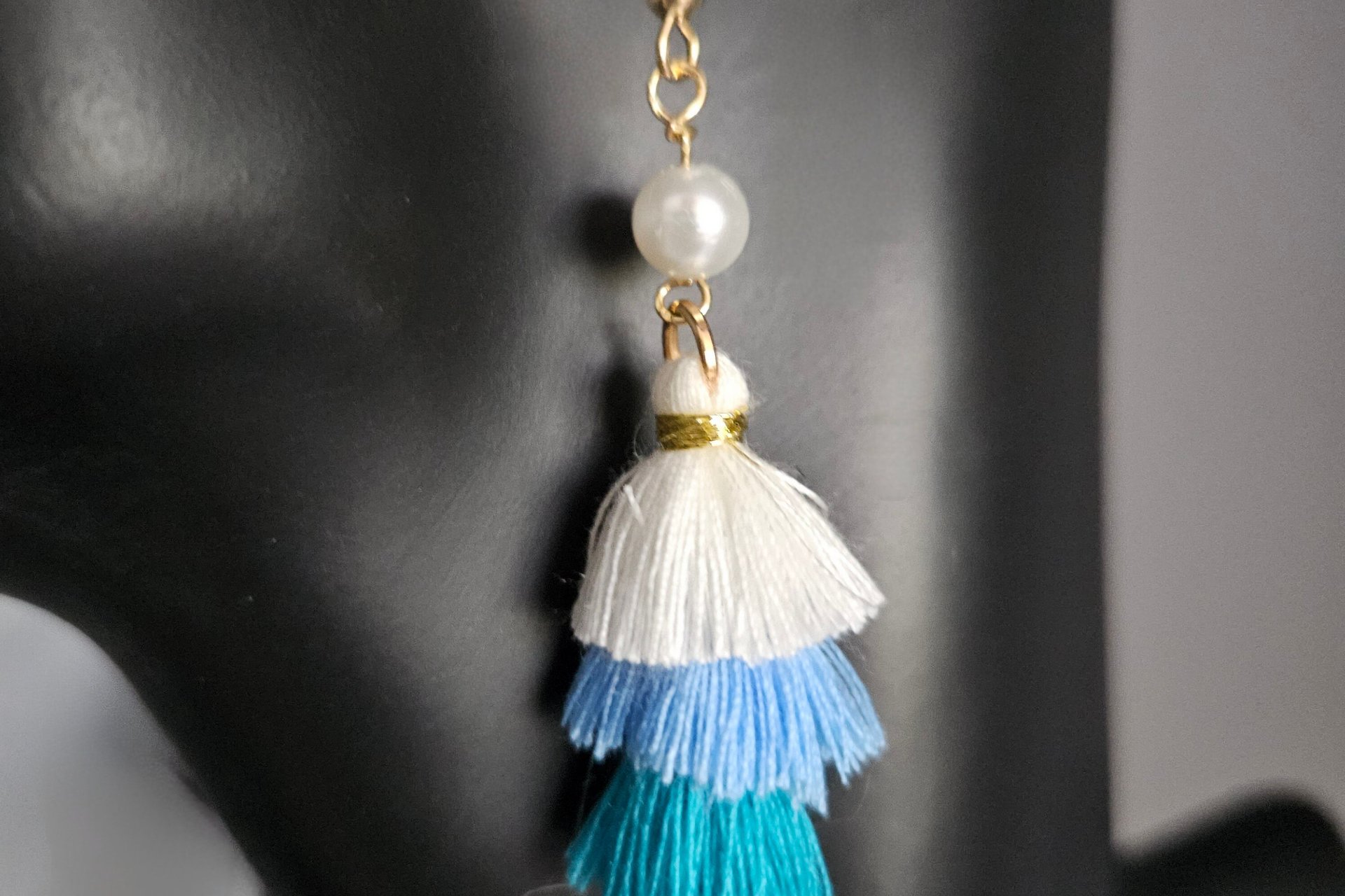 Boho Tassel Treasure Earring Set