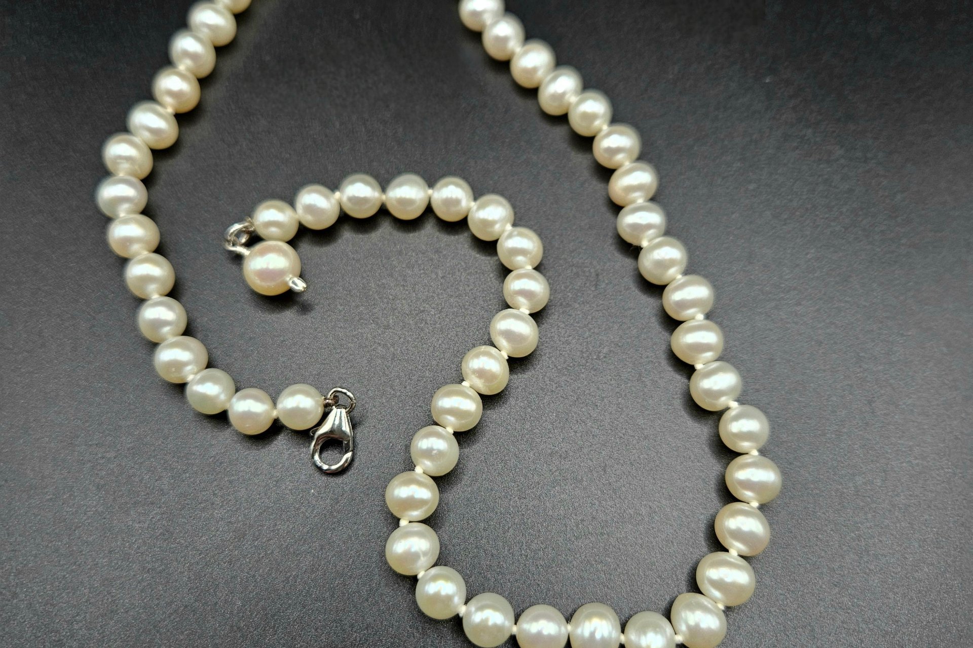Timeless Elegance White Cultured Freshwater Pearl Necklace