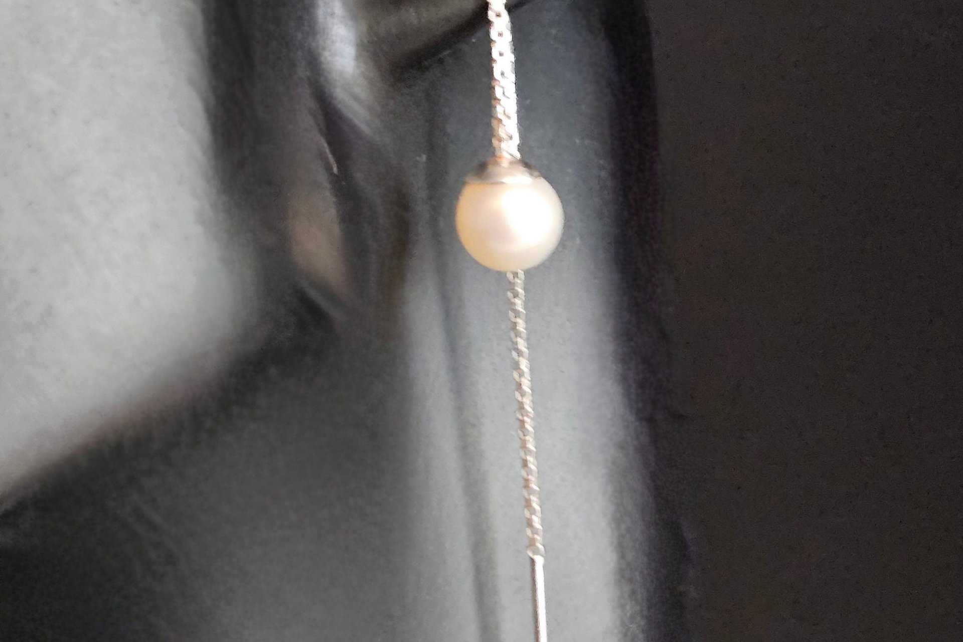Elegant Cultured Pearl Drop