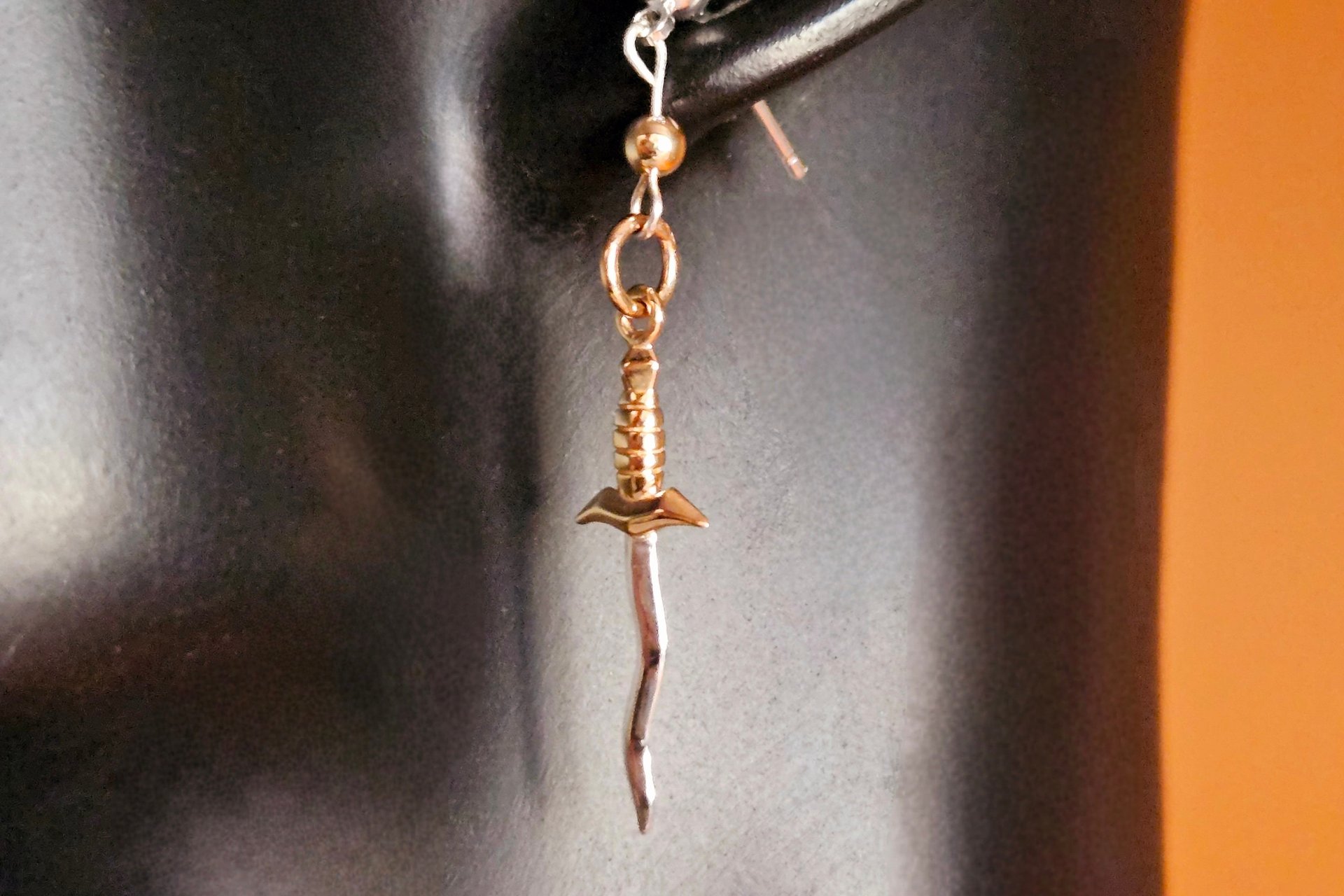 Sterling Dagger Earrings for Men or Women