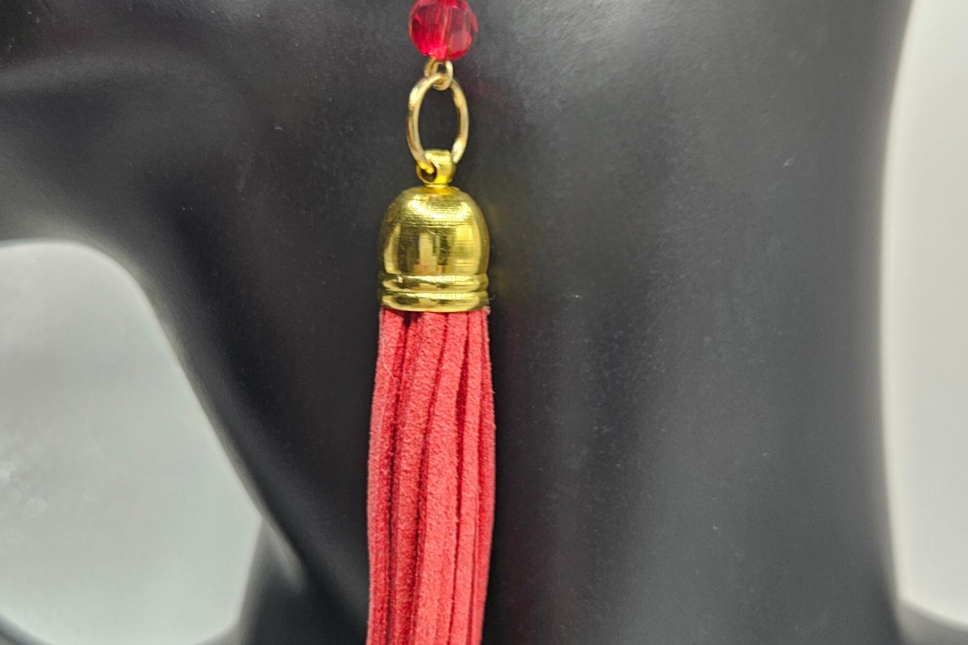 Leather Tassel Earrings