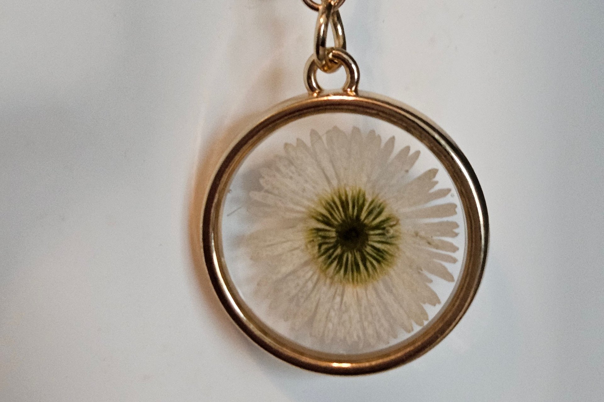 Resin Daisy Earrings