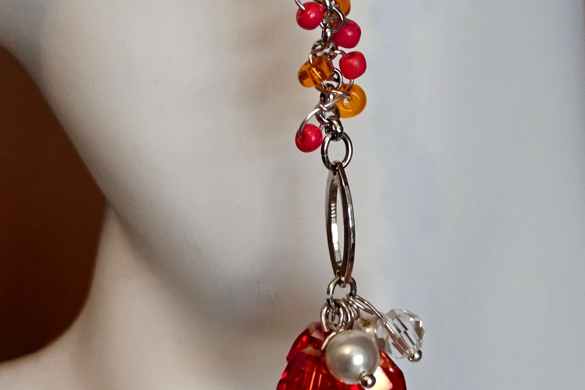 Fiery Fire Polished Chandelier