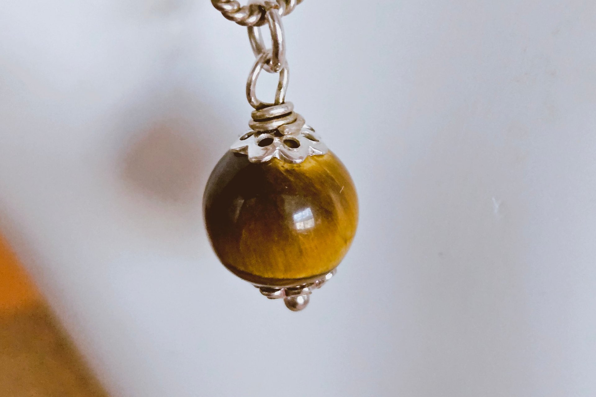 Golden Tigers Eye Earrings