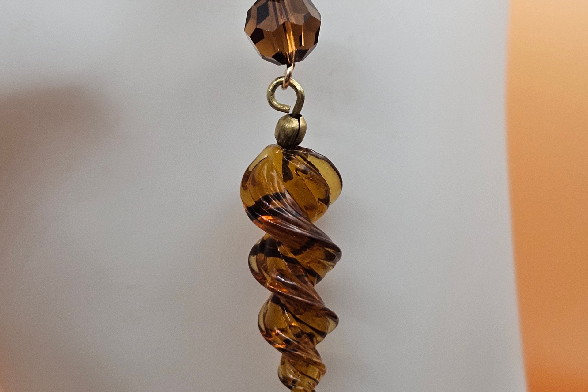 Tortoise Swirl Earrings