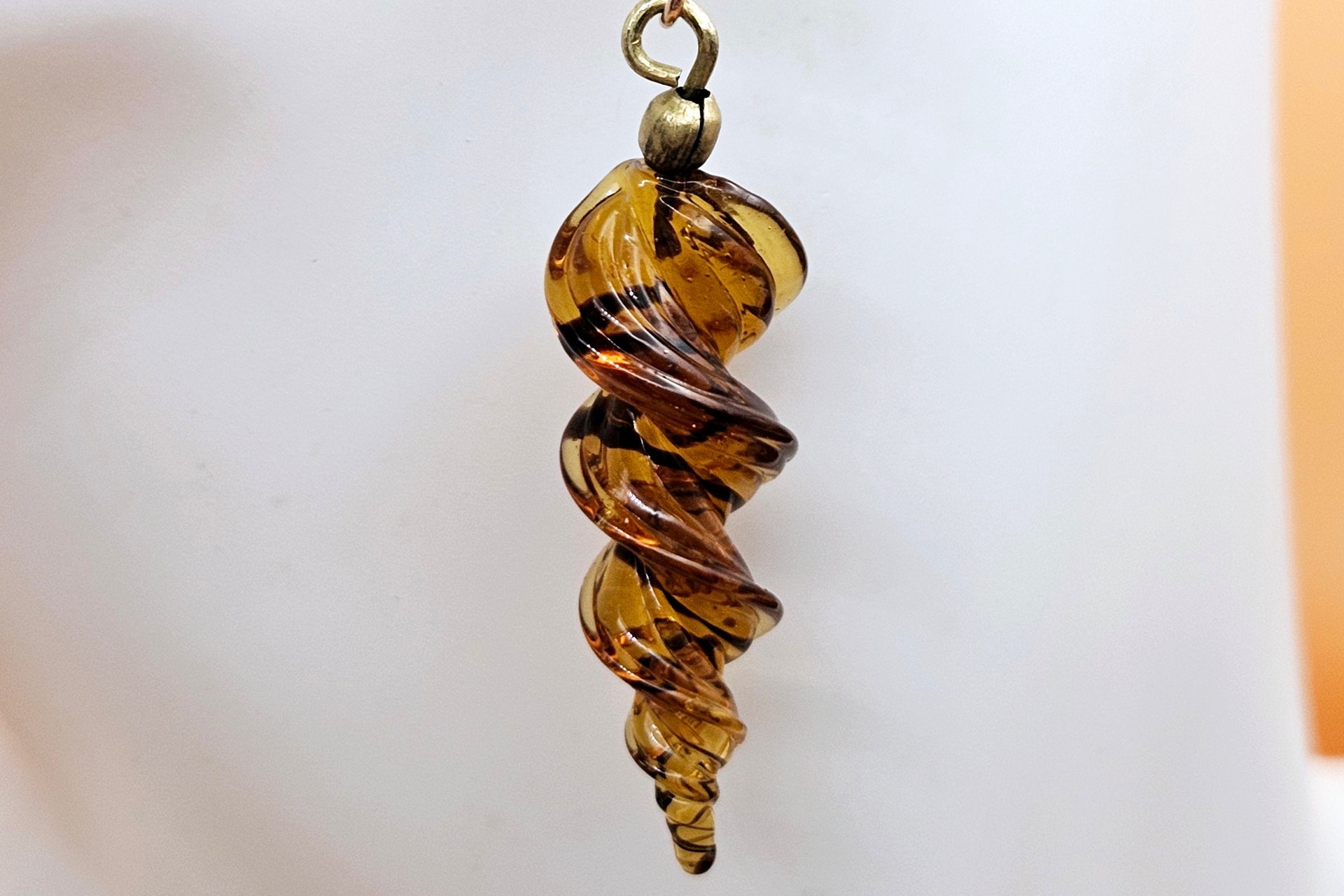 Tortoise Swirl Earrings