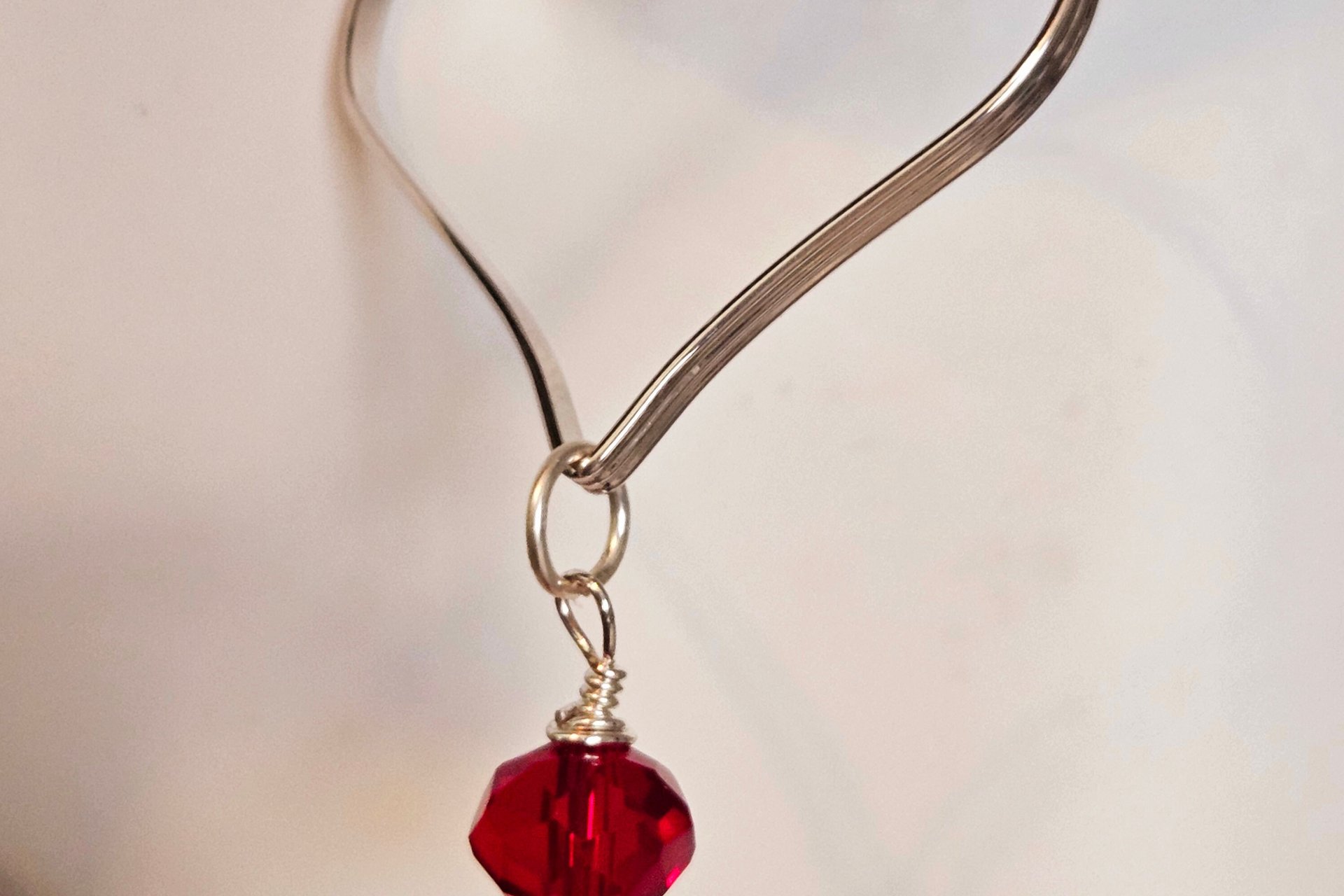 Versatile Heart Embrace Earrings (4 crystals included)