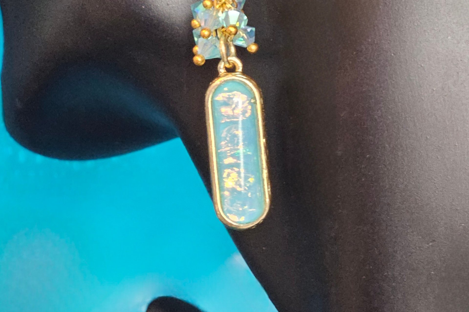 Opal Illusion earrings