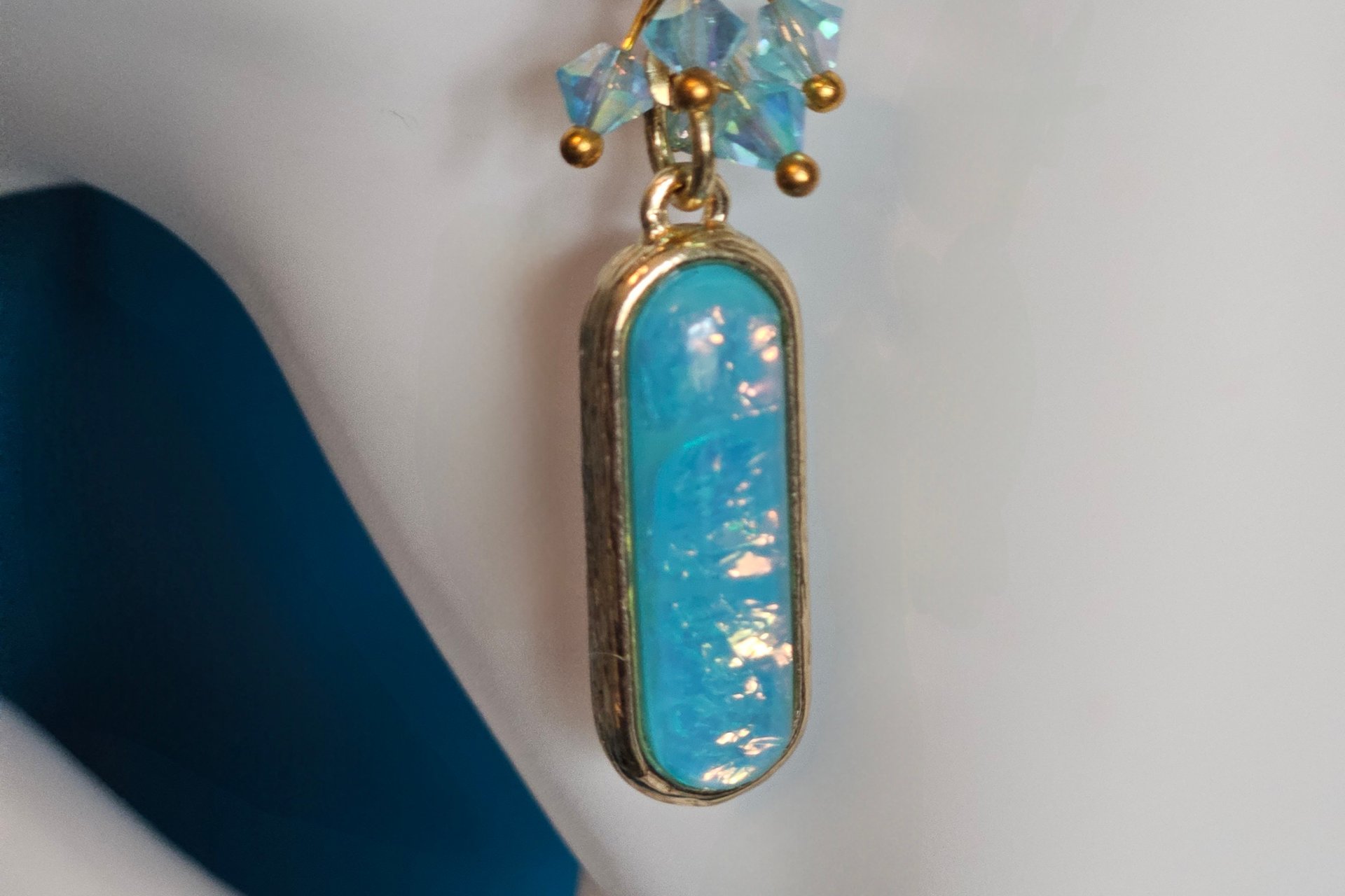 Opal Illusion earrings