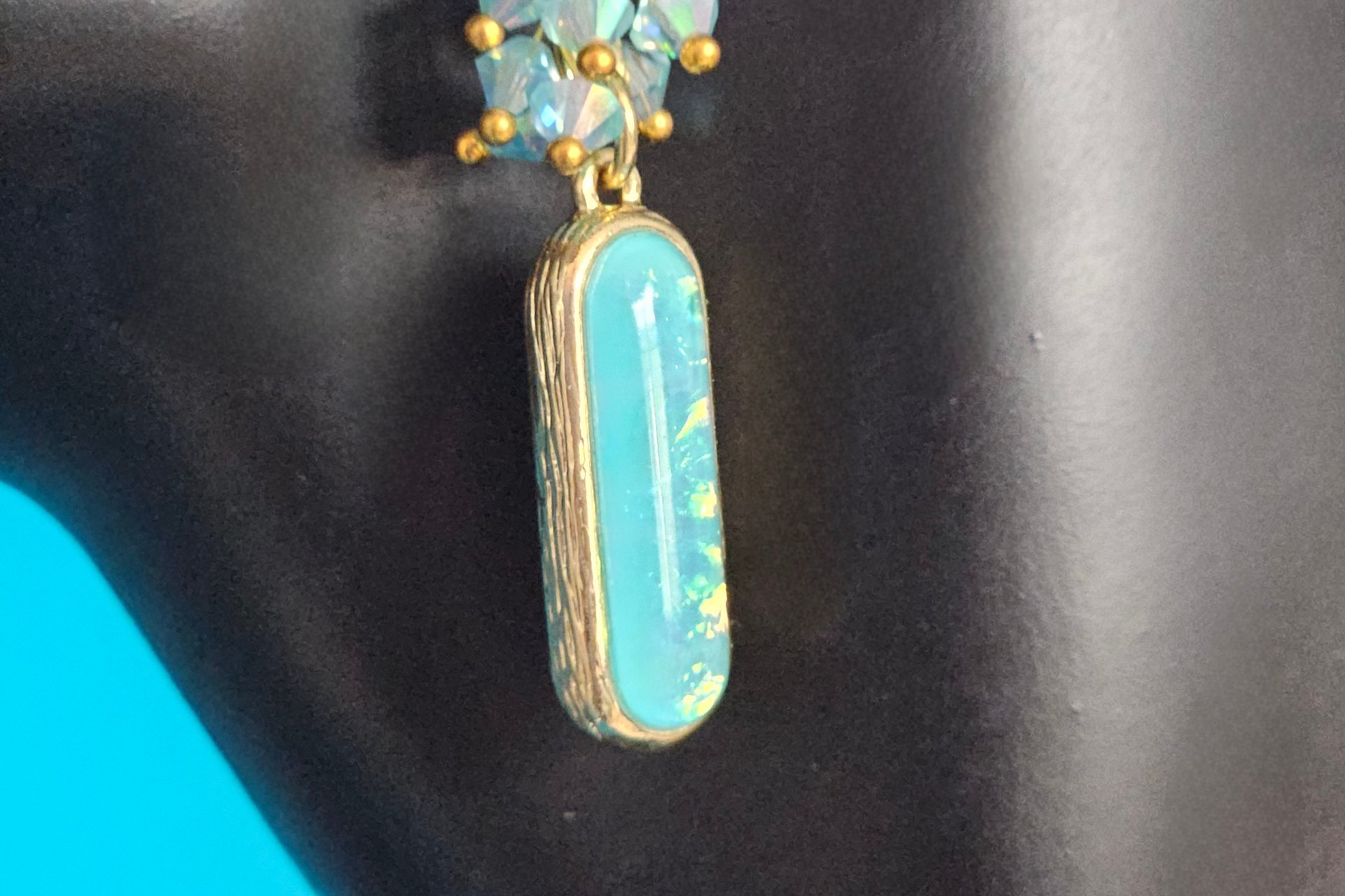 Opal Illusion earrings