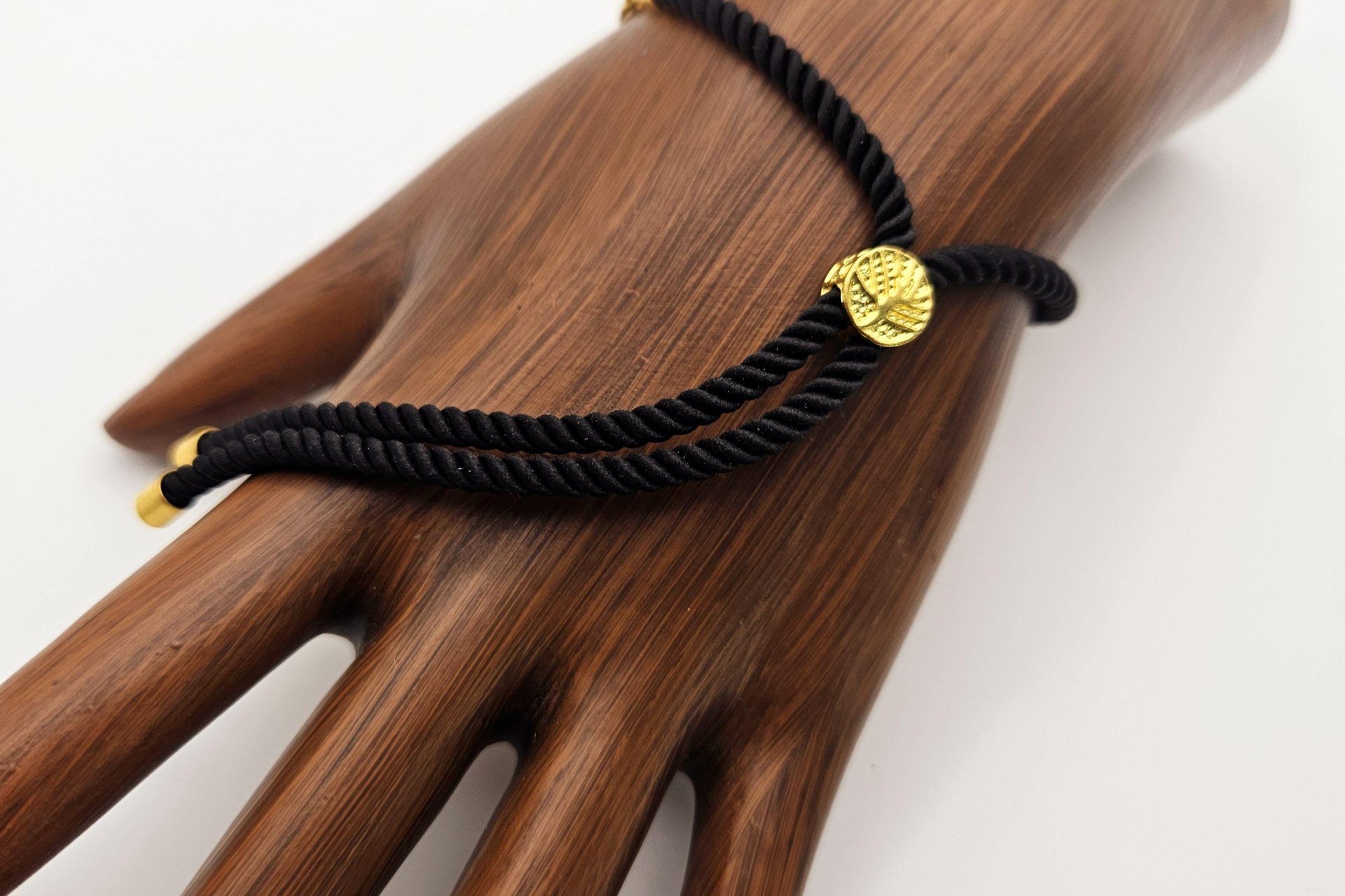 Golden Chevron Bolo Bracelet