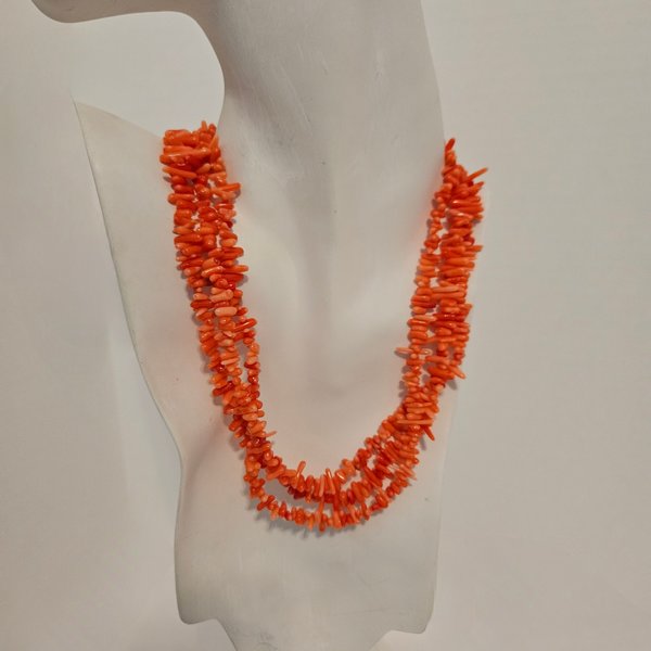 Ember Glow Cupolini Coral Necklace
